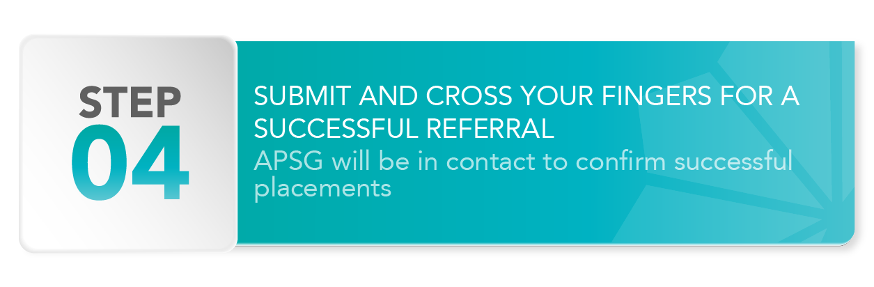 APSG Referral Step 4